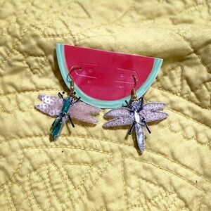 Susan Alexandra dragonfly earrings